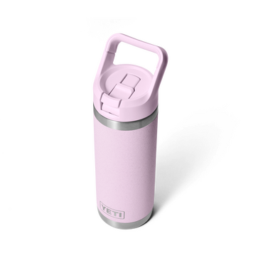 YETI Rambler 18oz Colour Straw Bottle (Cherry Blossom) - image 3