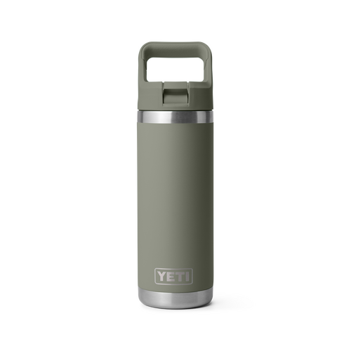 YETI Rambler 18oz Colour Straw Bottle Pampa Green - image 1
