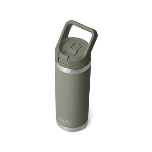 YETI Rambler 18oz Colour Straw Bottle Pampa Green - image 2