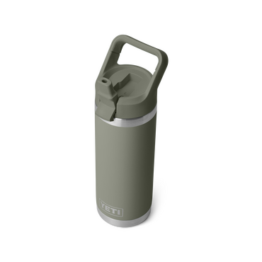 YETI Rambler 18oz Colour Straw Bottle Pampa Green - image 5