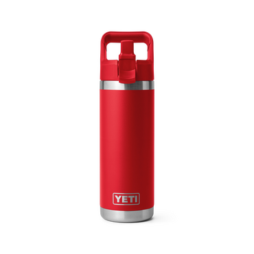 YETI Rambler 18oz Colour Straw Bottle (Rescue Red)