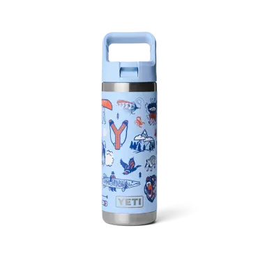 YETI Rambler 18oz Straw Bottle (Big Sky Summer Camp) - image 1