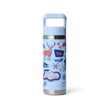 YETI Rambler 18oz Straw Bottle (Big Sky Summer Camp) - image 2