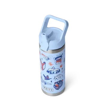 YETI Rambler 18oz Straw Bottle (Big Sky Summer Camp) - image 3
