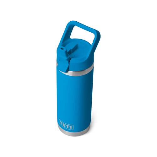 YETI Rambler 18oz Straw Bottle Big Wave Blue - image 3