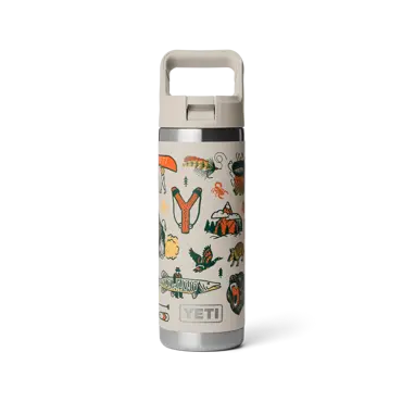 YETI Rambler 18oz Straw Bottle (Cape Summer Camp) - image 1