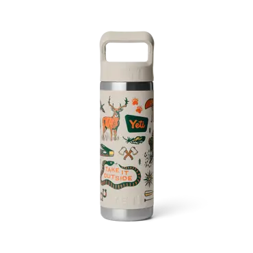 YETI Rambler 18oz Straw Bottle (Cape Summer Camp) - image 2