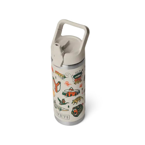 YETI Rambler 18oz Straw Bottle (Cape Summer Camp) - image 3
