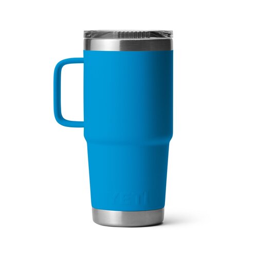 YETI Rambler 20oz Travel Mug Big Wave Blue - image 2