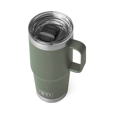 YETI Rambler 20oz Travel Mug Camp Green - image 3