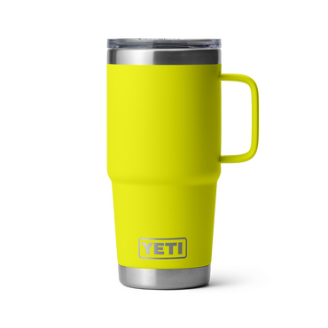 YETI Rambler 20oz Travel Mug Firefly Yellow