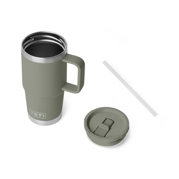YETI Rambler 20oz Travel Mug Pampa Green - image 6