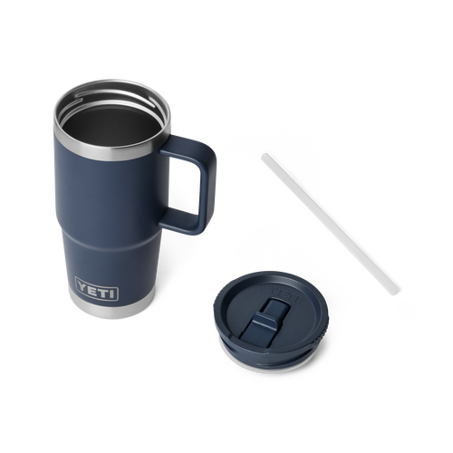 YETI Rambler 20oz Travel Straw Mug (Navy) - image 6