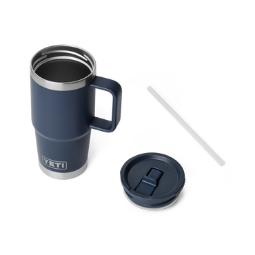YETI Rambler 20oz Travel Straw Mug (Navy) - image 6