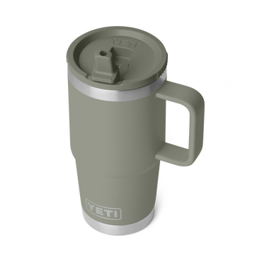 YETI Rambler 20oz Travel Straw Mug Pampa Green - image 5