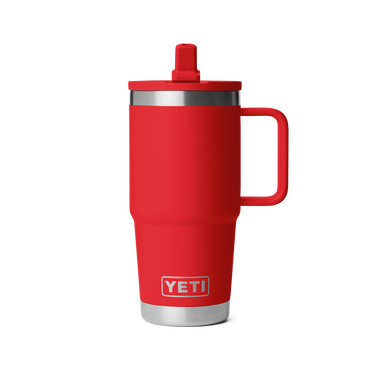 YETI Rambler 20oz Travel Straw Mug (Rescue Red) - image 3