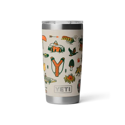 YETI Rambler 20oz Tumbler (Cape Summer Camp) - image 1