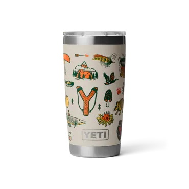 YETI Rambler 20oz Tumbler (Cape Summer Camp) - image 1
