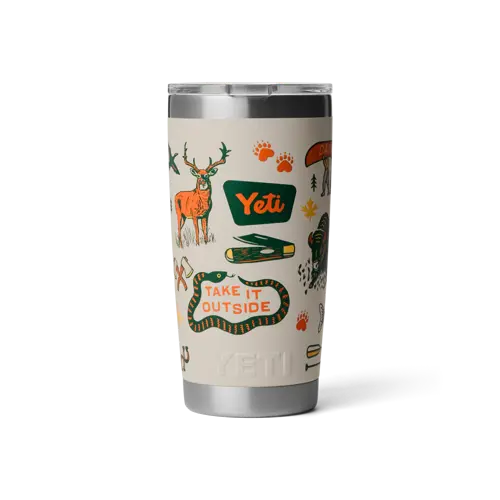 YETI Rambler 20oz Tumbler (Cape Summer Camp) - image 2