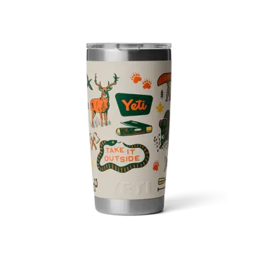 YETI Rambler 20oz Tumbler (Cape Summer Camp) - image 2