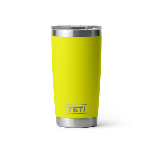 YETI Rambler 20oz Tumbler Firefly Yellow