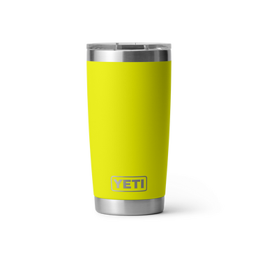 YETI Rambler 20oz Tumbler Firefly Yellow