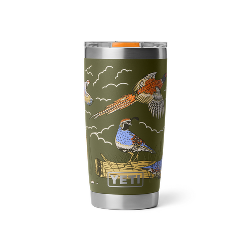 YETI Rambler 20oz Tumbler Uplands Bird Olive - image 1