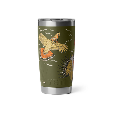 YETI Rambler 20oz Tumbler Uplands Bird Olive - image 2