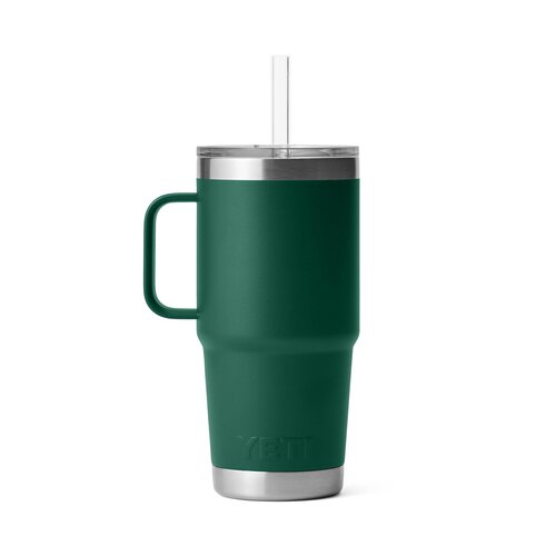 YETI Rambler 25oz Straw Mug (Black Forest) - image 2
