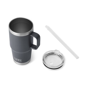 YETI Rambler 25oz Straw Mug Charcoal - image 3