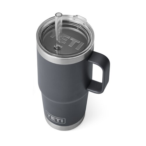 YETI Rambler 25oz Straw Mug Charcoal - image 4