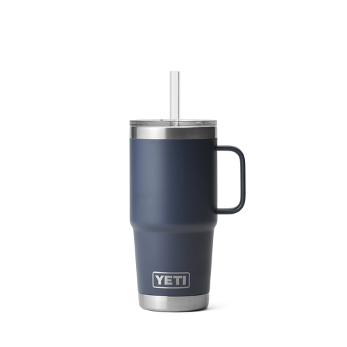Yeti Rambler 25oz Straw Mug (Navy) - image 1