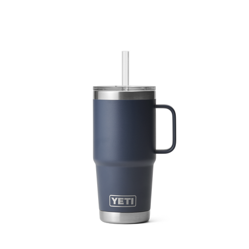 Yeti Rambler 25oz Straw Mug (Navy) - image 1