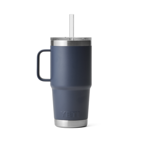 Yeti Rambler 25oz Straw Mug (Navy) - image 2