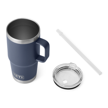 Yeti Rambler 25oz Straw Mug (Navy) - image 4