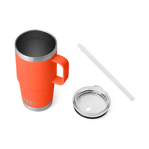 YETI Rambler 25oz Straw Mug (Papaya) - image 4