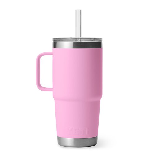 YETI Rambler 25oz Straw Mug Power Pink - image 2