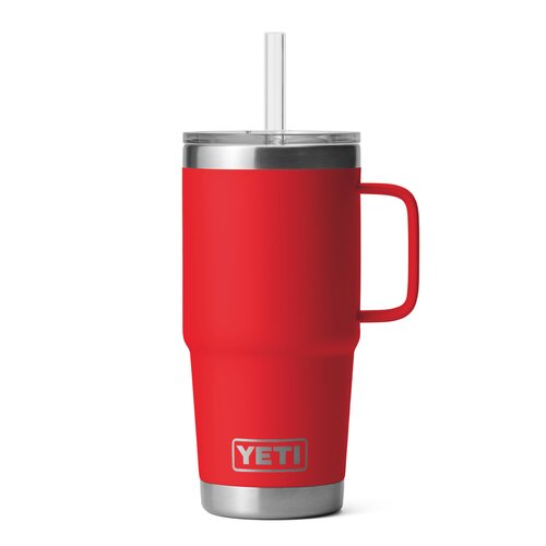 YETI Rambler 25oz Straw Mug Rescue Red - image 1