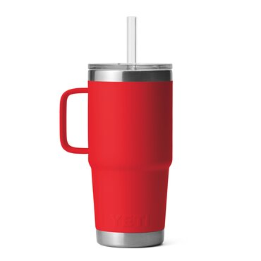 YETI Rambler 25oz Straw Mug Rescue Red - image 2