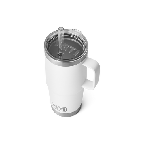 Yeti Rambler 25oz Straw Mug (White) - image 3