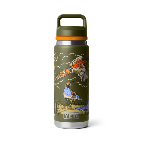 YETI Rambler 26oz Bottle Chug Uplands Bird Olive - image 1