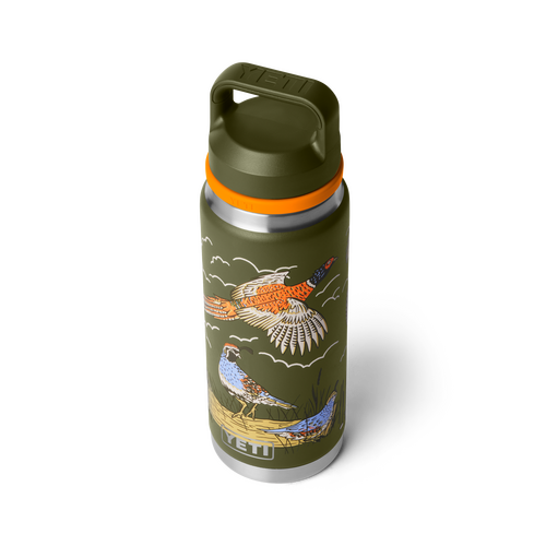 YETI Rambler 26oz Bottle Chug Uplands Bird Olive - image 3