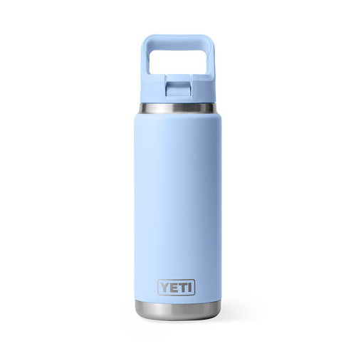 YETI Rambler 26oz Colour Straw Bottle (Big Sky Blue)
