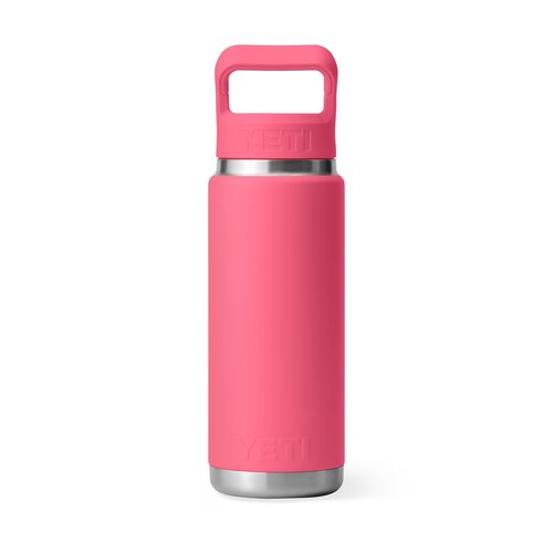 YETI Rambler 26oz Colour Straw Bottle Tropical Pink - image 3