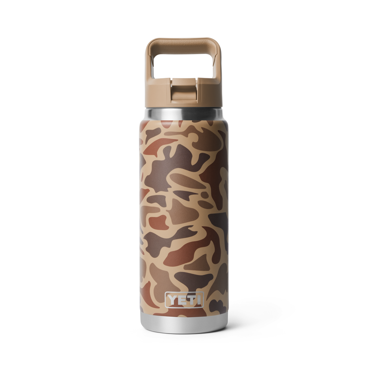 YETI Rambler 26oz Colour Straw Bottle (Wetlands Camo) - Stewarts