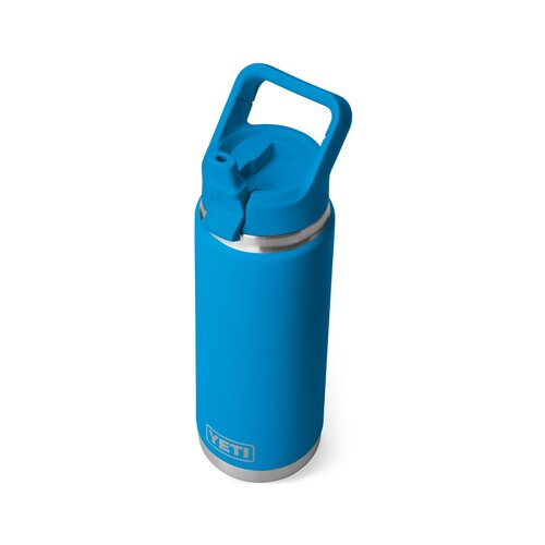 YETI Rambler 26oz Straw Bottle Big Wave Blue - image 3