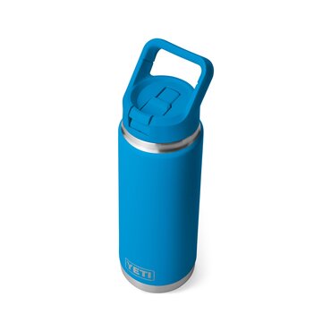 YETI Rambler 26oz Straw Bottle Big Wave Blue - image 4