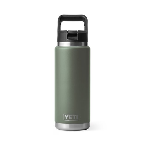 YETI Rambler 26oz Straw Bottle Camp Green - image 1
