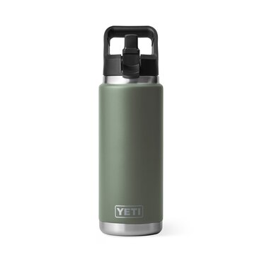 YETI Rambler 26oz Straw Bottle Camp Green - image 2
