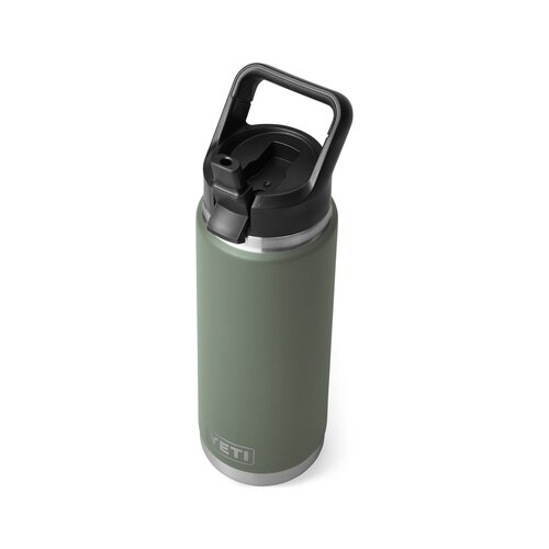 YETI Rambler 26oz Straw Bottle Camp Green - image 3